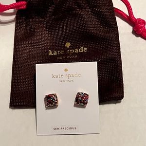 Kate Spade Multi Glitter Earrings